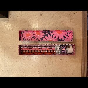 Vera Bradley Pencil/Pen Set